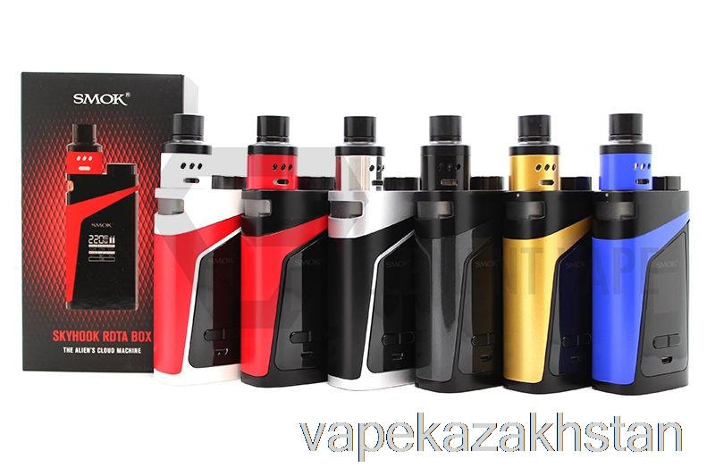 Vape Disposable SMOK Skyhook RDTA Box 220W Kit Black / Gold